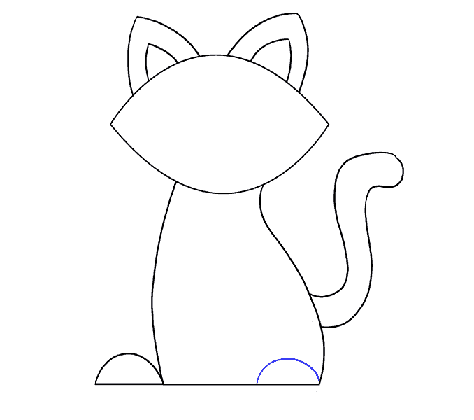 Cách vẽ mèo