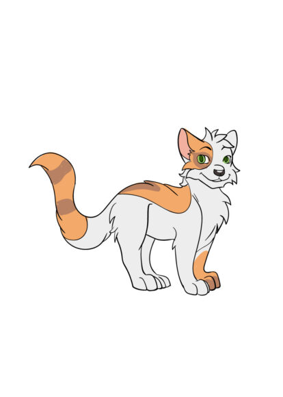 Hình vẽ con mèo đơn giản