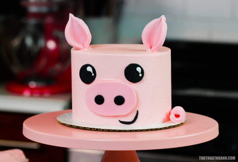 bánh sinh nhật con heo (lợn) cho người tuổi Hợi