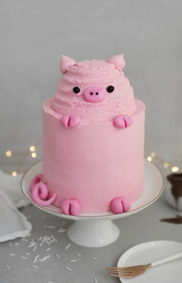 bánh sinh nhật con heo (lợn) cho người tuổi Hợi đẹp hút hồn