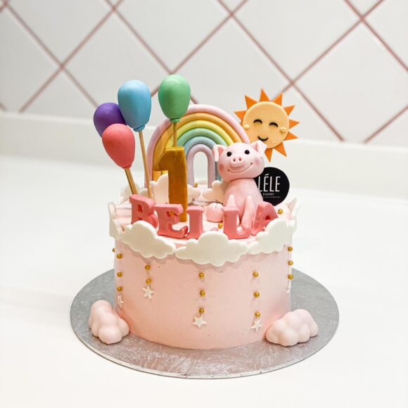 bánh sinh nhật con heo (lợn) cho người tuổi Hợi thu hút