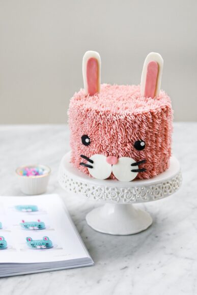 bánh sinh nhật dễ thương cute mèo xù