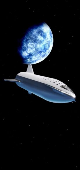 hình ảnh tàu con thoi chuẩn bị trở về mặt đất