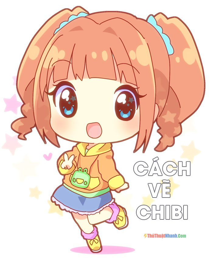 Hướng dẫn vẽ anime chibi cute đơn giản hướng dẫn vẽ anime chibi đơn giản  từng bước