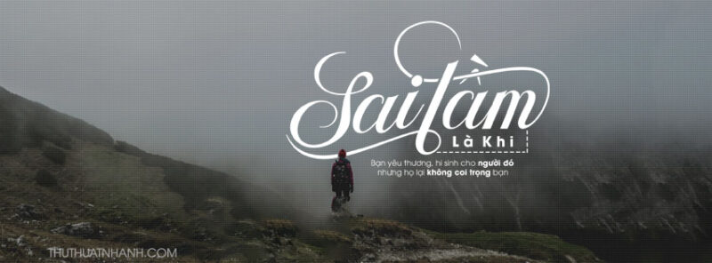 ảnh bìa facebook cover đẹp sai lầm là khi