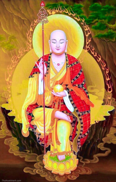 Hình ảnh Địa Tạng Bồ Tát đẹp làm hình nền điện thoại