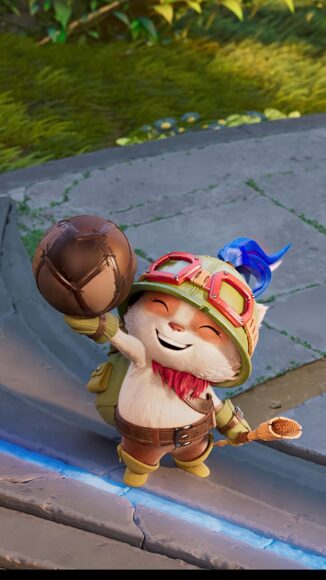 hình nền liên minh tốc chiến Teemo