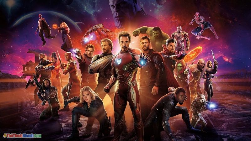 Avengers Infinity War  - Biệt đội siêu anh hùng Cuộc chiến vô cực (1)