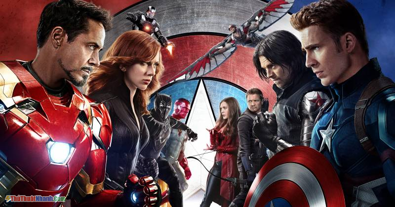 Captain America Civil War  - Captain America Nội Chiến Siêu Anh Hùng