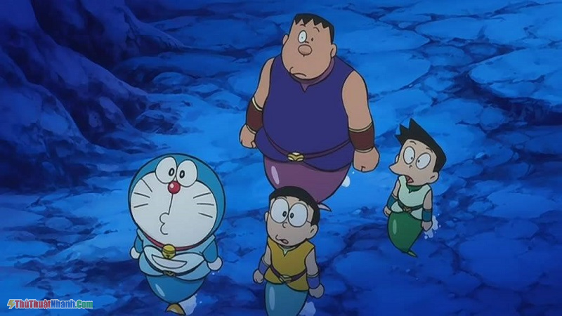 Doraemon Nobita và cuộc đại thủy chiến ở xứ sở người cá