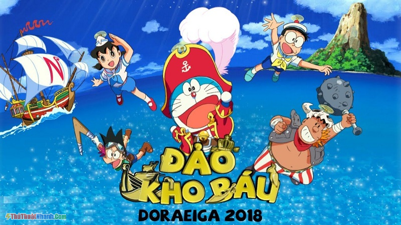 Doraemon Nobita và đảo giấu vàng
