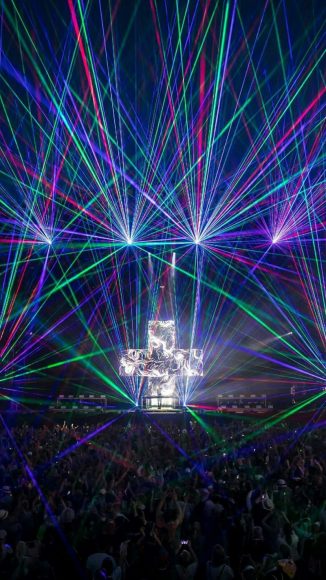 Hình ảnh EDM hòa âm ánh sáng