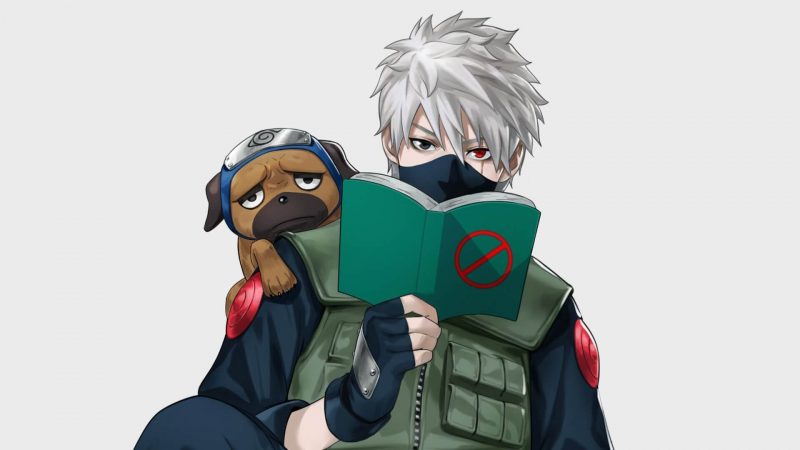 Hình ảnh Kakashi đọc sách