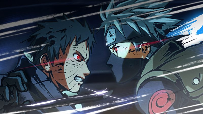 Hình ảnh, hình nền Obito đối đầu với Kakashi