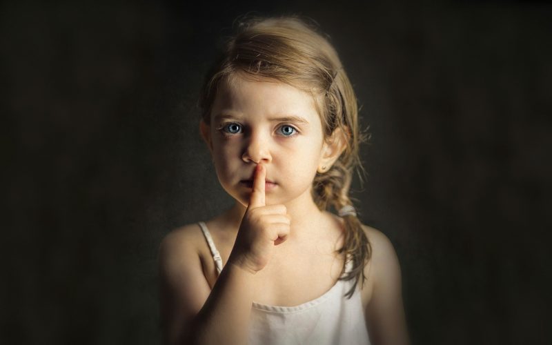 Hình ảnh im lặng cho các bé