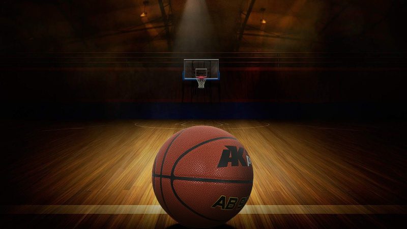 Hình ảnh quả bóng rổ ấn tượng