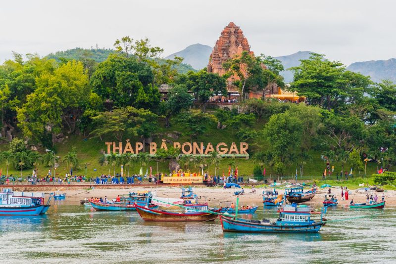 Hình ảnh tháp bà Ponagar đẹp tại Nha Trang