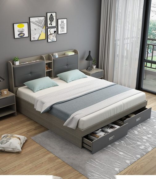 hình ảnh giường ngủ hiện đại