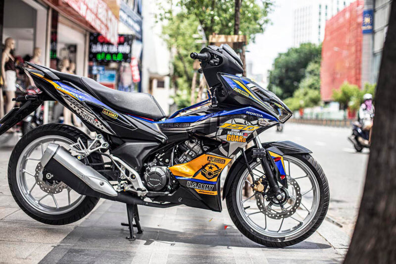 Hình ảnh xe Winner X độ kiểng chất