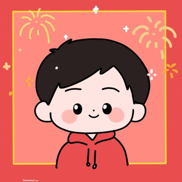 Avatar Tết đôi cho nam