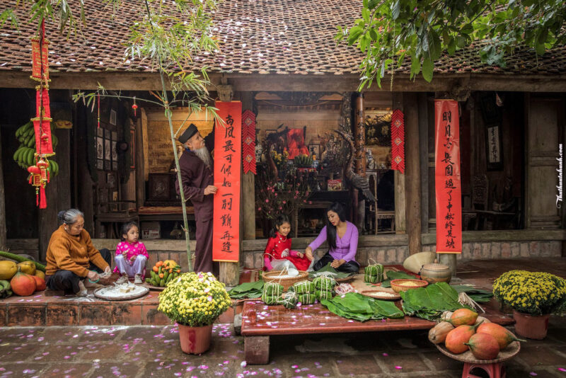 Hình ảnh Tết Việt Nam xưa