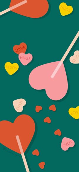 Ảnh nền iPhone SE nền xanh