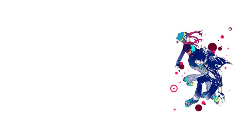 Ảnh nền trắng phối màu