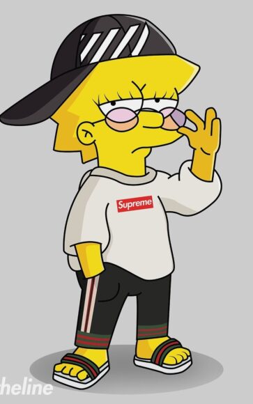 Hình nền Supreme đeo kính
