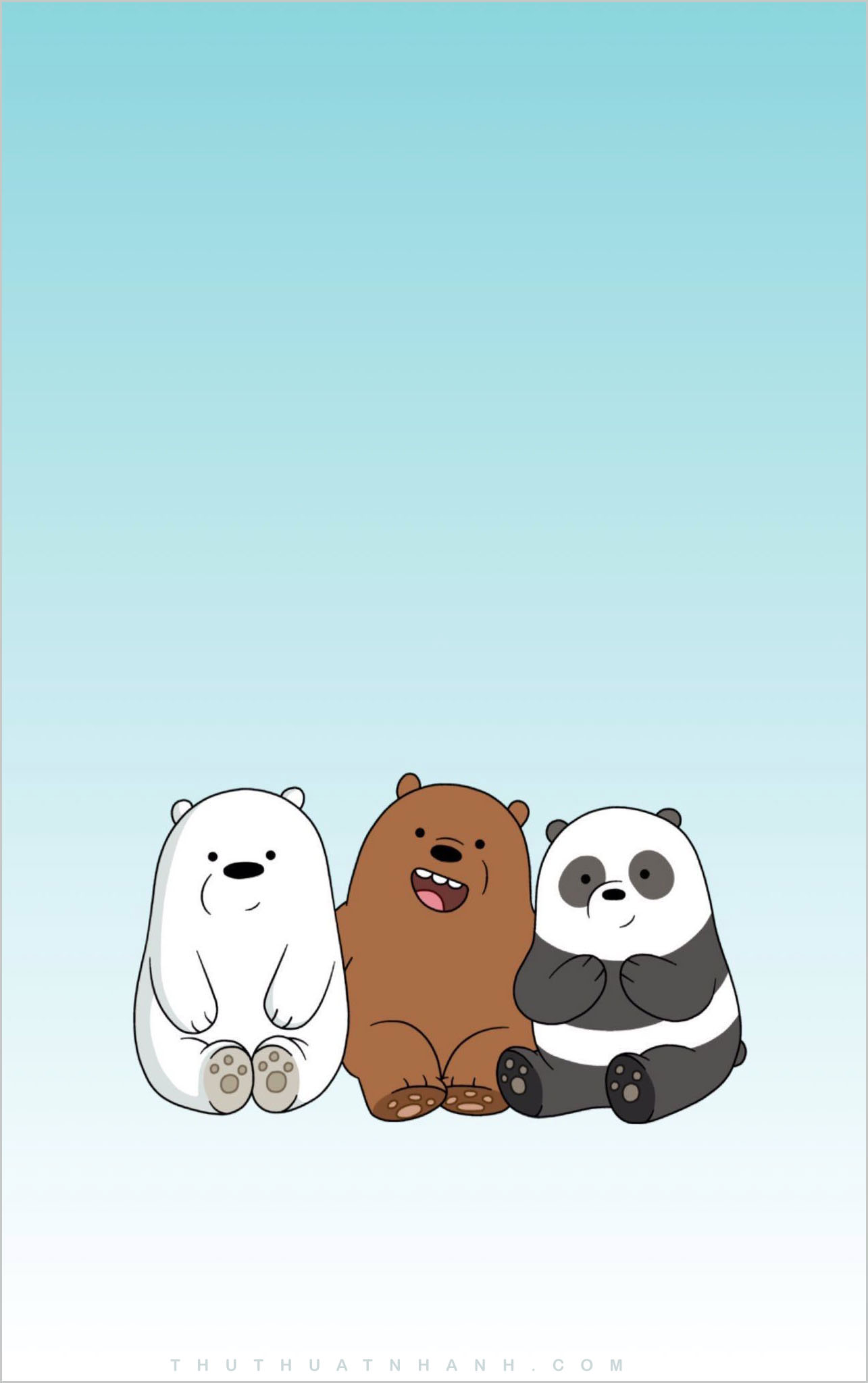 Hình nền We Bare Bears đẹp