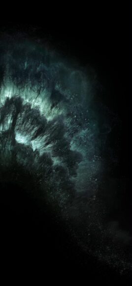 Hình nền iPhone 11, iPhone 11 Pro, iPhone 11 Pro Max xanh lá phối đen