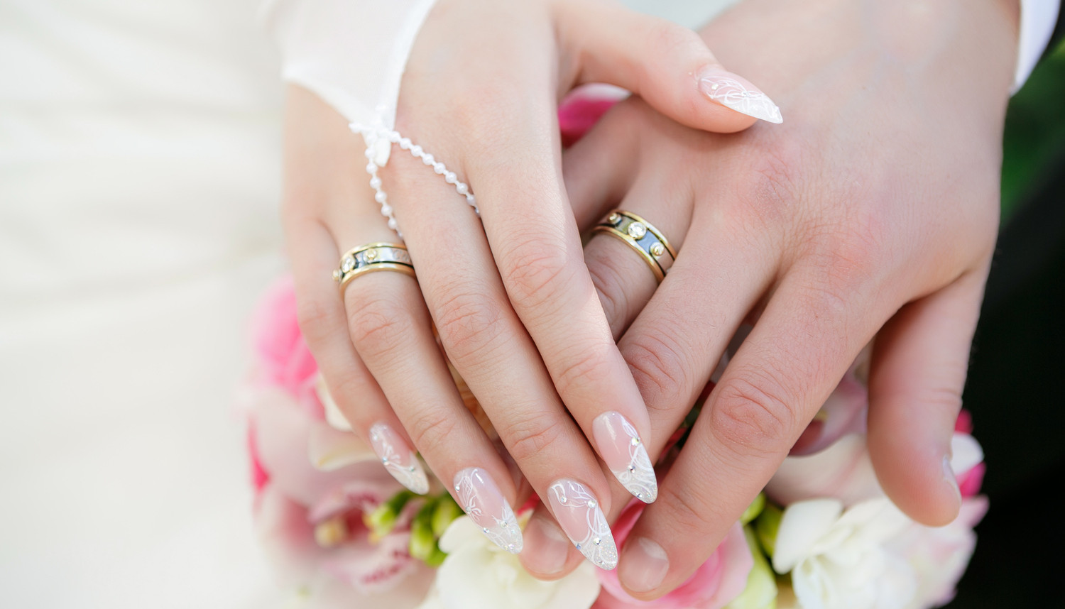 Muôn kiểu nail xinh cho cô dâu ngày cưới  11  Móng tay Dép Móng màu hồng