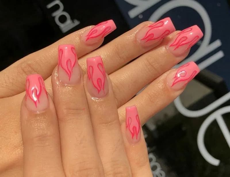 Khám phá 75 mẫu nail hình lửa mới nhất  cdgdbentreeduvn