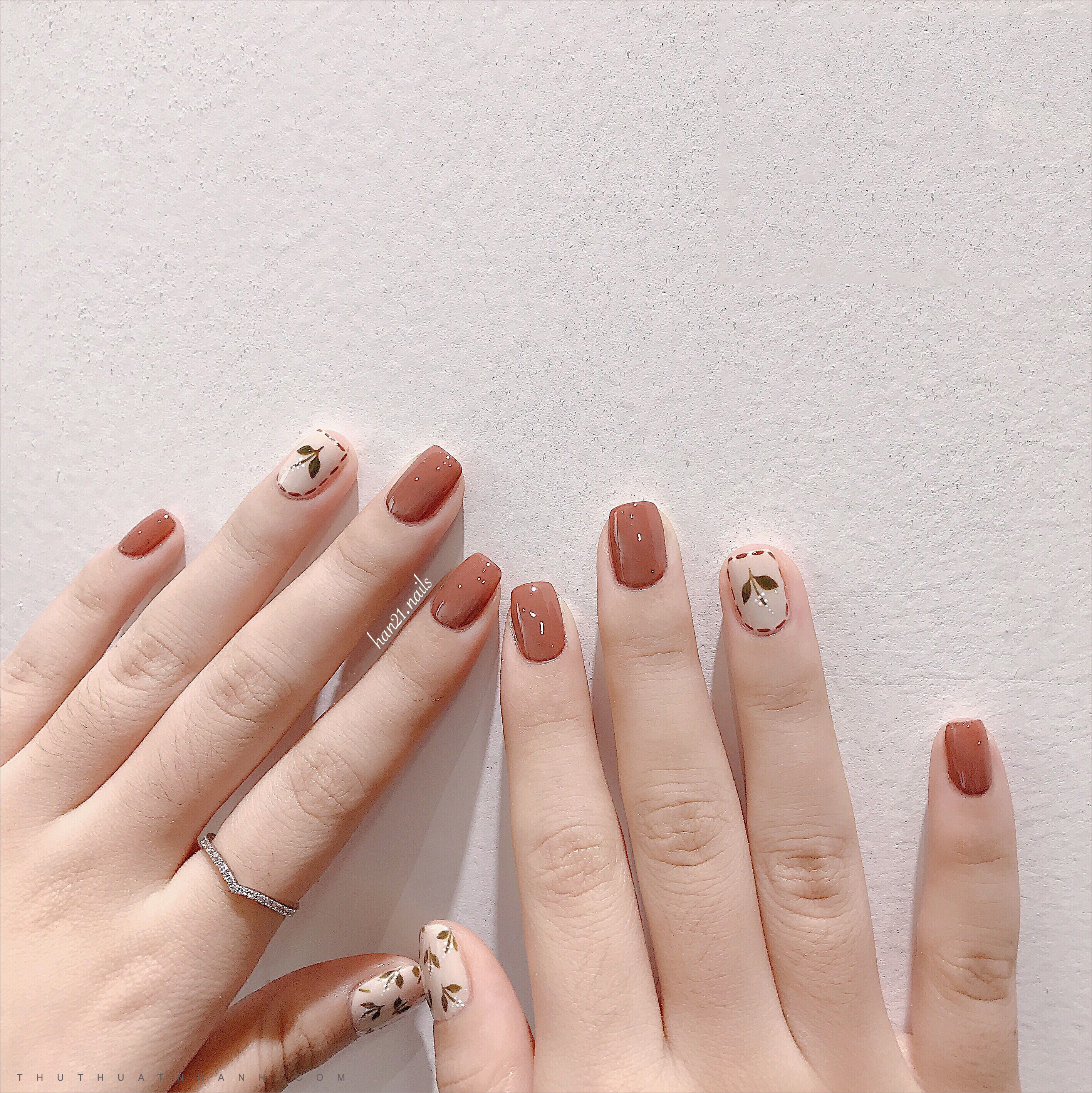 5 bước design bộ nail đẹp  Nail đẹp trên tay thật  YouTube