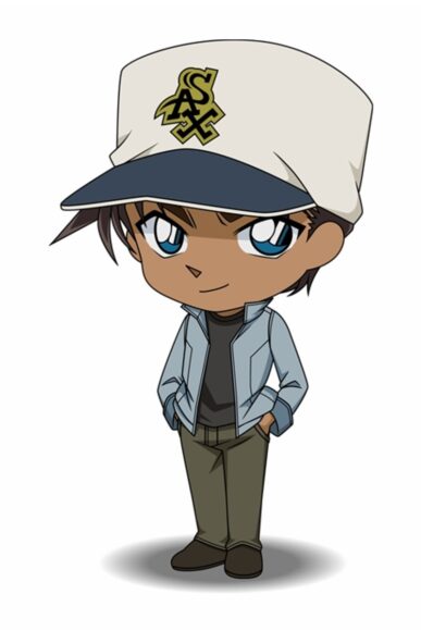 Ảnh Conan ngầu chibi cute