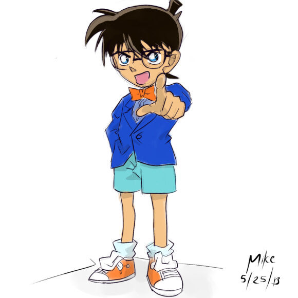 Ảnh Conan ngầu đẹp