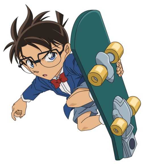 Ảnh Conan ngầu trượt ván