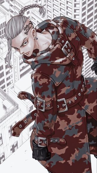 Ảnh Draken mặc đồ siêu ngầu