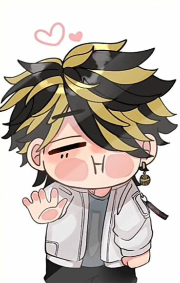 Ảnh Kazutora phiên bản chibi đáng yêu