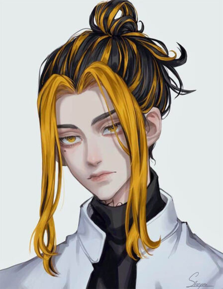 Ảnh Kazutora tóc dài quyến rũ