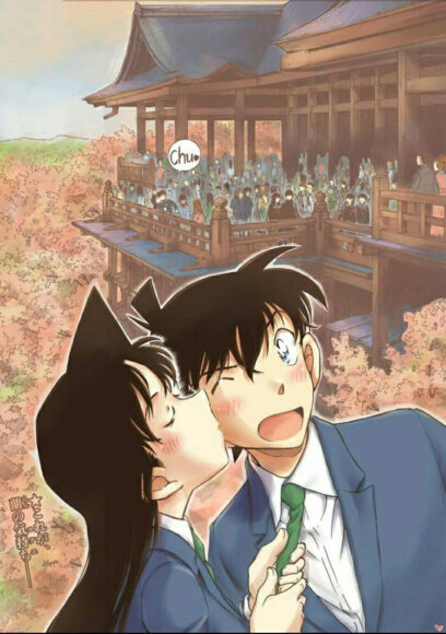 Ảnh Shinichi và Ran hôn nhau đẹp nhất