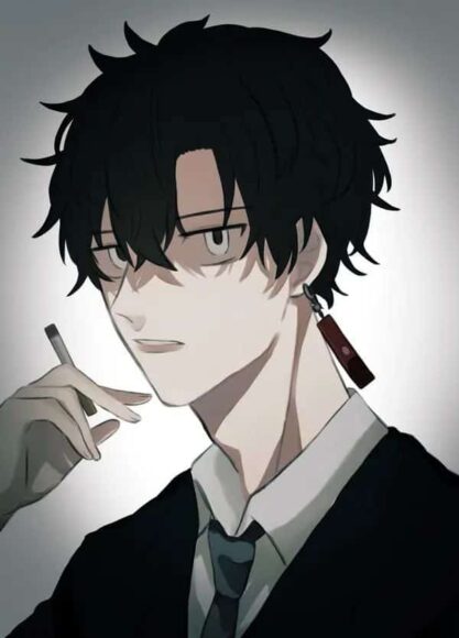 Ảnh Takemichi hút thuốc