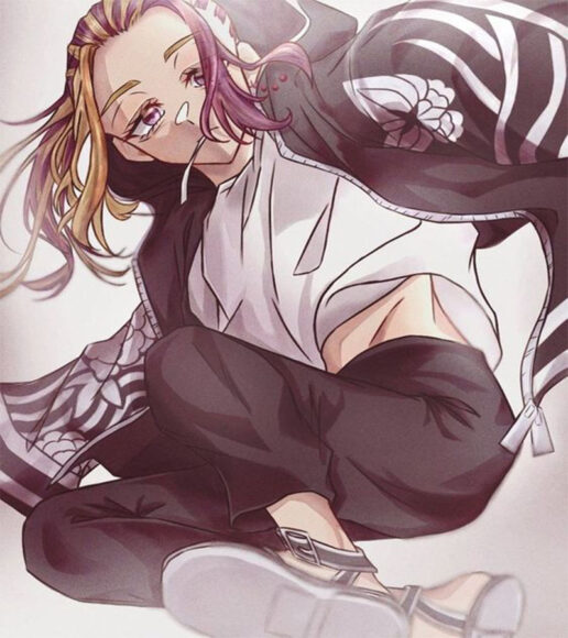 Ảnh Wakasa tóc tím cực ngầu