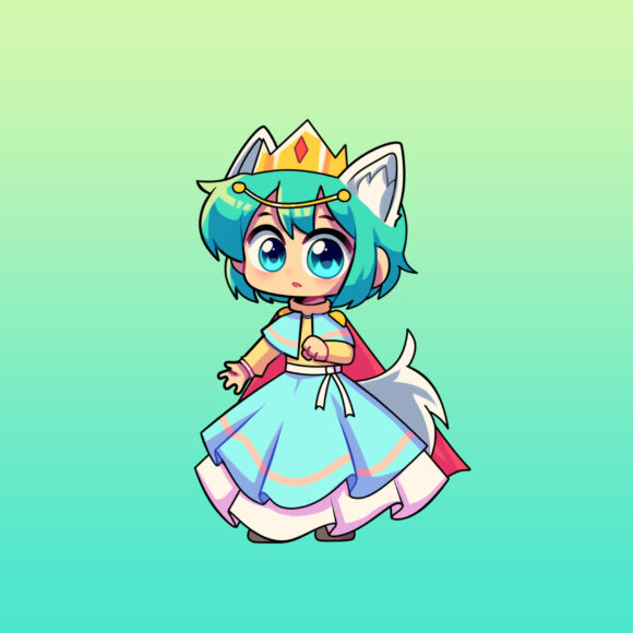 Ảnh Yummie anime chibi công chúa