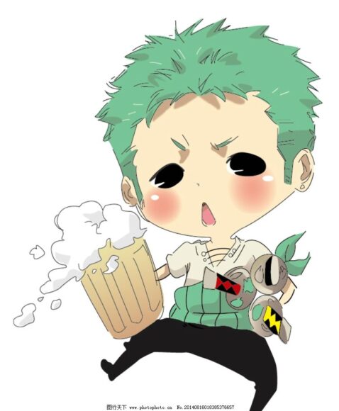Ảnh Zoro chibi cute chế