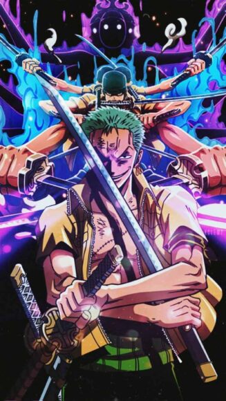 Ảnh Zoro ngầu 3D