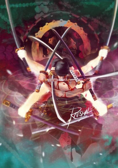 Ảnh Zoro ngầu siêu đẹp