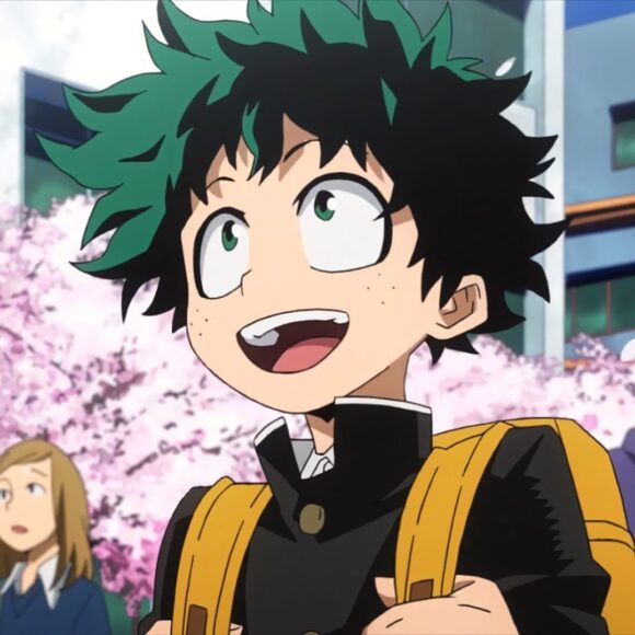 Hình Deku ngạc nhiên