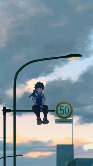 Hình Deku tinh nghịch