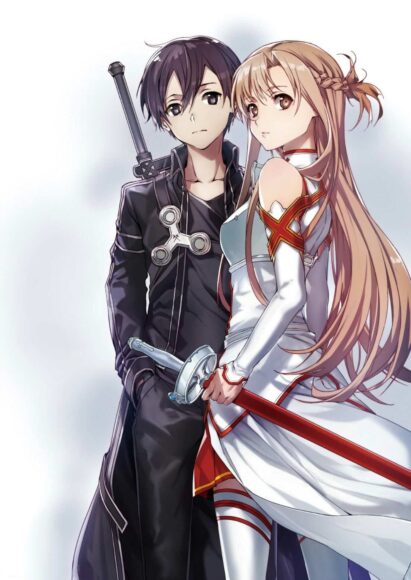 Hình Kirito và Asuna đep và lãng mạn