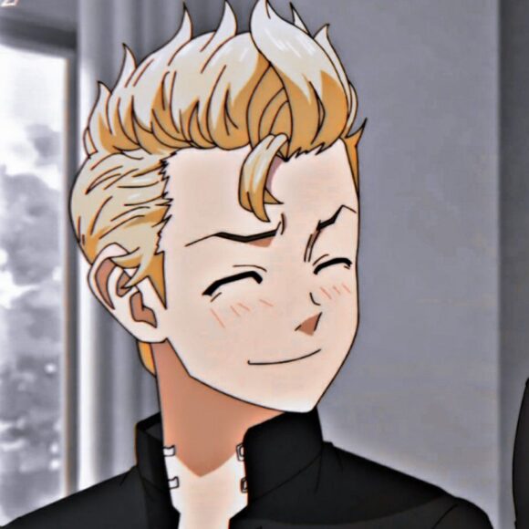 Hình Takemichi ngại ngùng